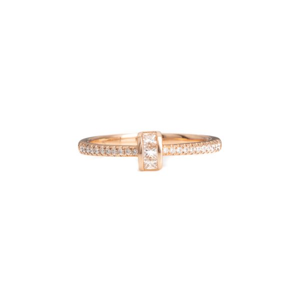 Gold | Diamond Amour Ring Online from Kajal Naina