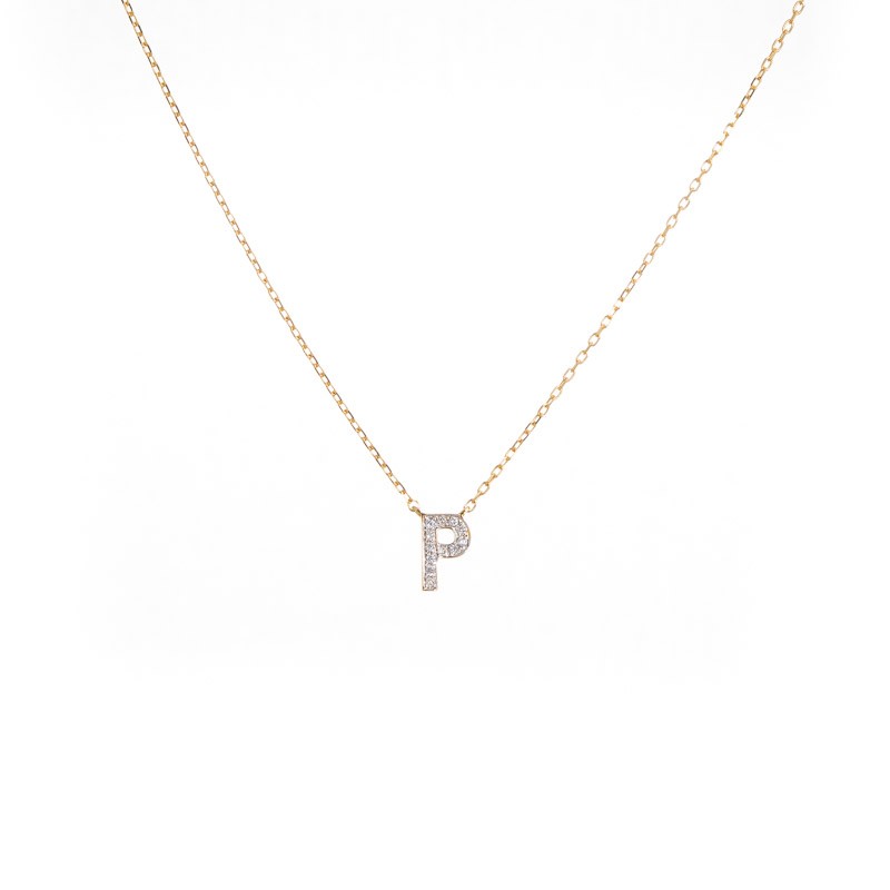 Buy Single Letter Necklace | Letter 
