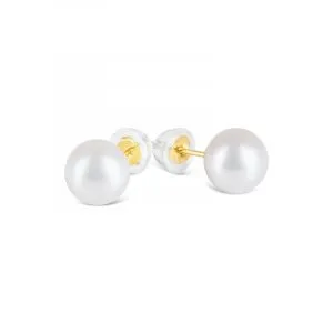 FRESHWATER PEARL STUD EARRINGS