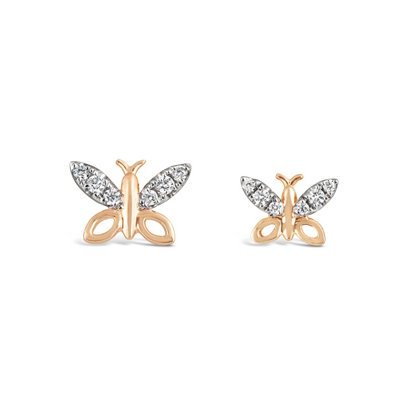 Butterfly Earrings for Babies