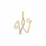 _0327_Cursive-Letter-Pendant-W- Cursive Letter Pendant