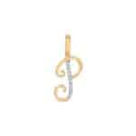 _0340_Cursive-Letter-Pendant-P- Cursive Letter Pendant