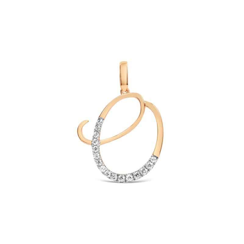 _0342_Cursive-Letter-Pendant-O- Cursive Letter Pendant