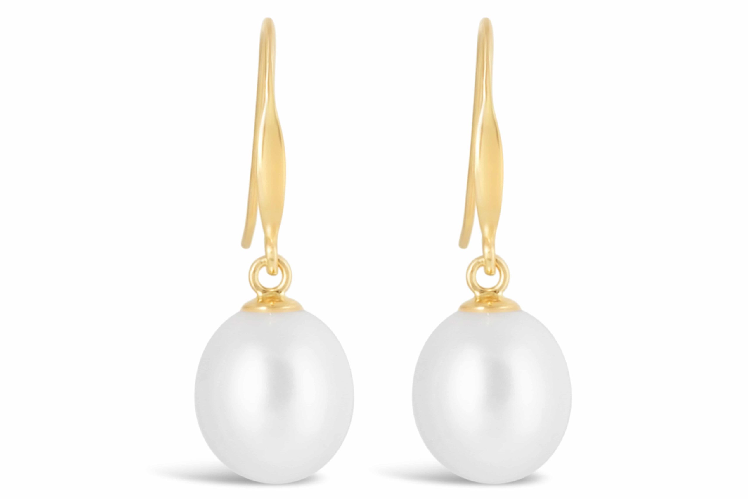 Oval Pearl Drop Earrings - (Duplicate Imported from WooCommerce)