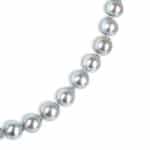 Akoya Silver Grey Pearl Necklace