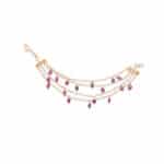 Amira Silver And Pearl Hair Chain