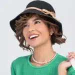 Jackie Lavender Round Pearl Necklace & Ear Studs Set