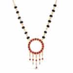 Mohini Ruby & Diamond Mangalsutra