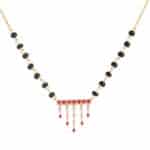 Sanu Jharana Mangalsutra (Ruby)