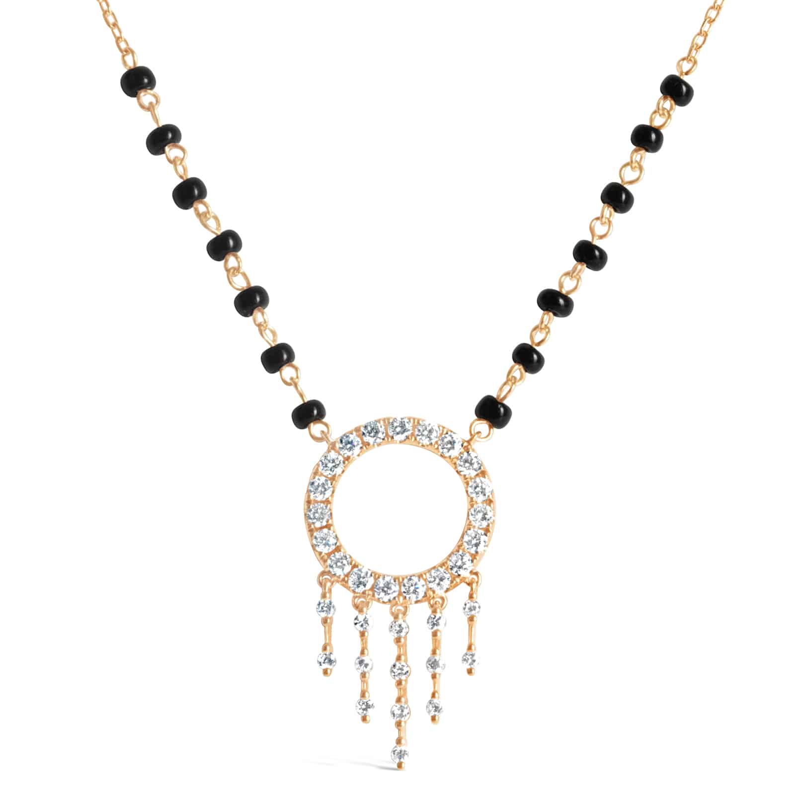 Mohini Full Diamond Mangalsutra