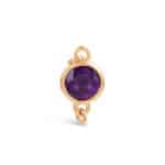 Mini Birthstone - Amethyst (February)