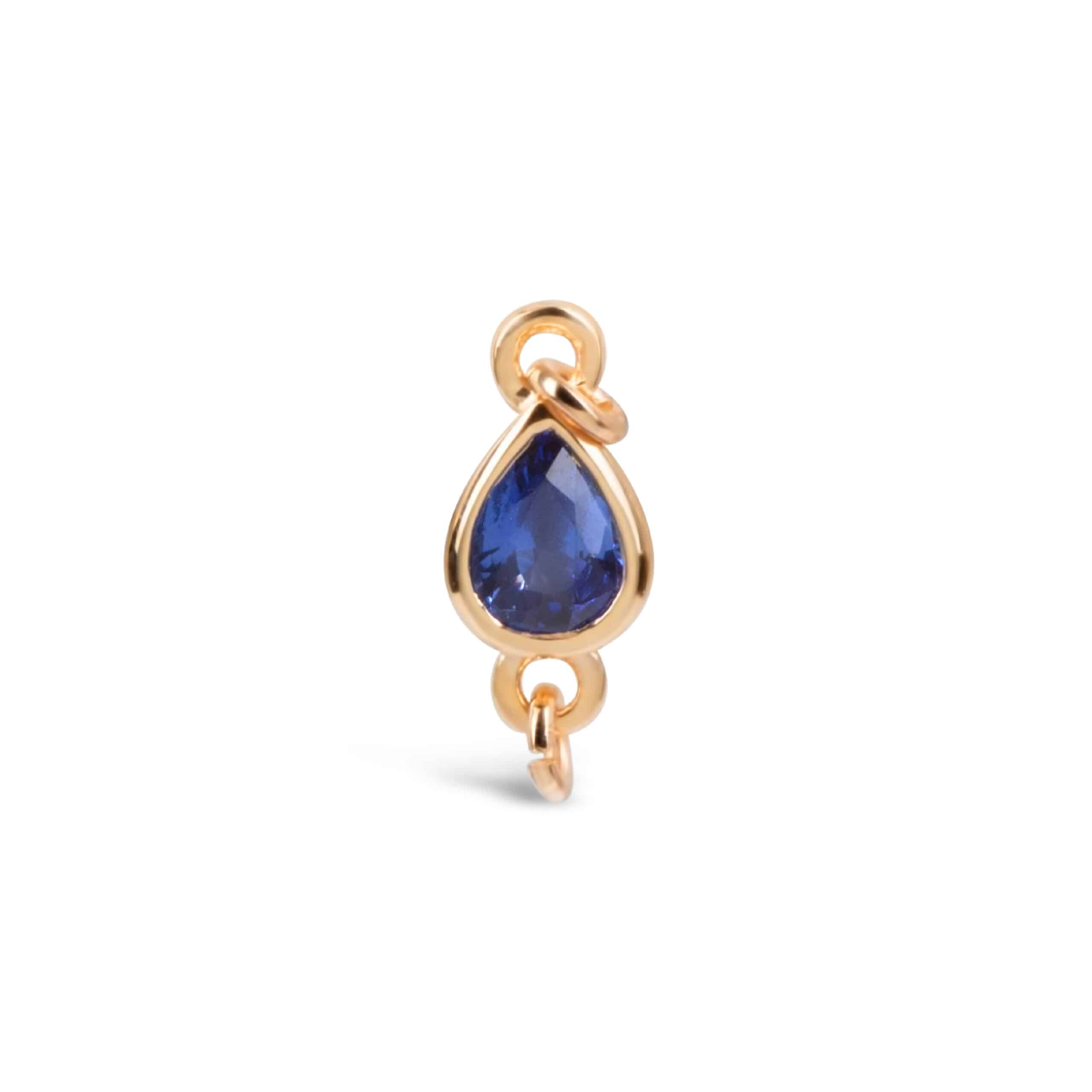 Mini Birthstone - Blue Sapphire (September)