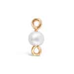 Mini Birthstone - Pearl (June)