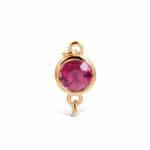 Mini Birthstone - Tourmaline (October)