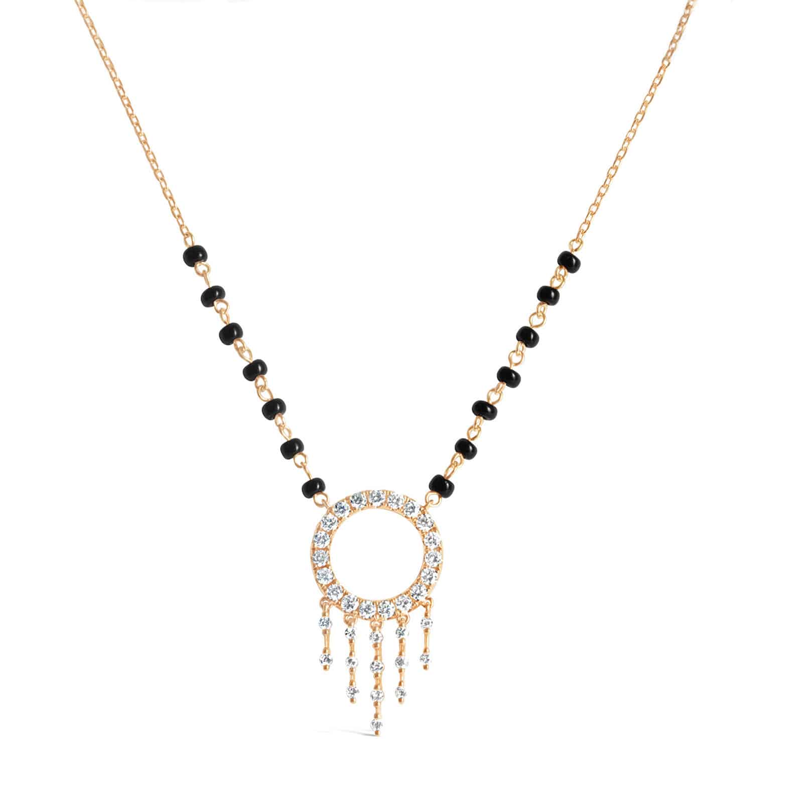 Mohini Full Diamond Mangalsutra