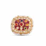 Navratna Polki Ring