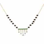 Sanu Jharana Mangalsutra (Emerald)