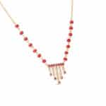Sanu Jharana Mangalsutra (Ruby)