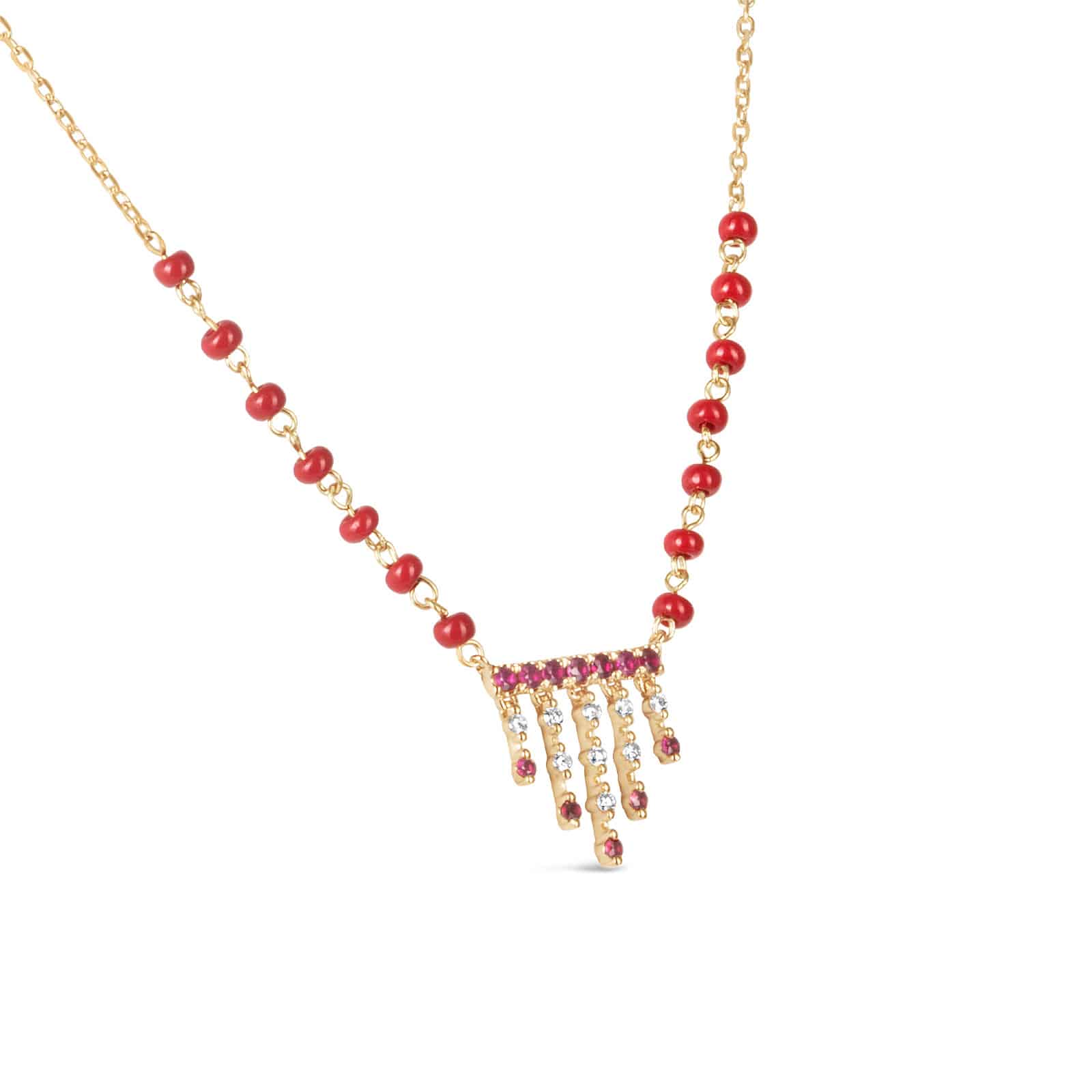Sanu Jharana Mangalsutra (Ruby)