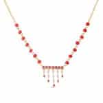Sanu Jharana Mangalsutra (Ruby)