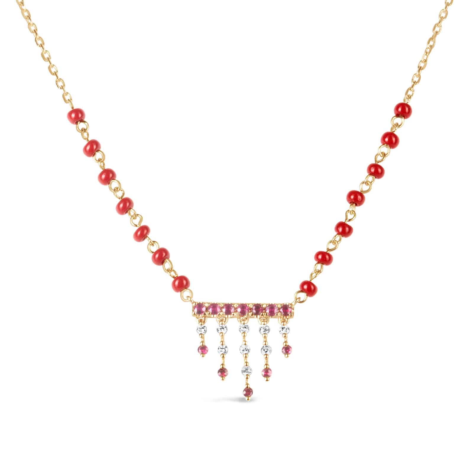 Sanu Jharana Mangalsutra (Ruby)