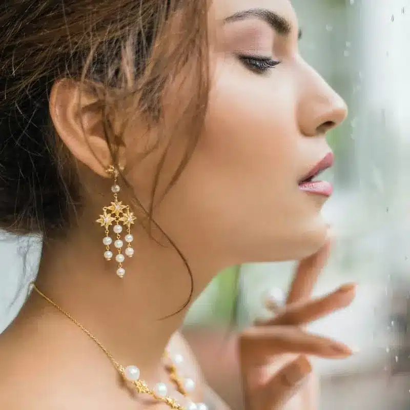 Shining Star Chandelier Earrings