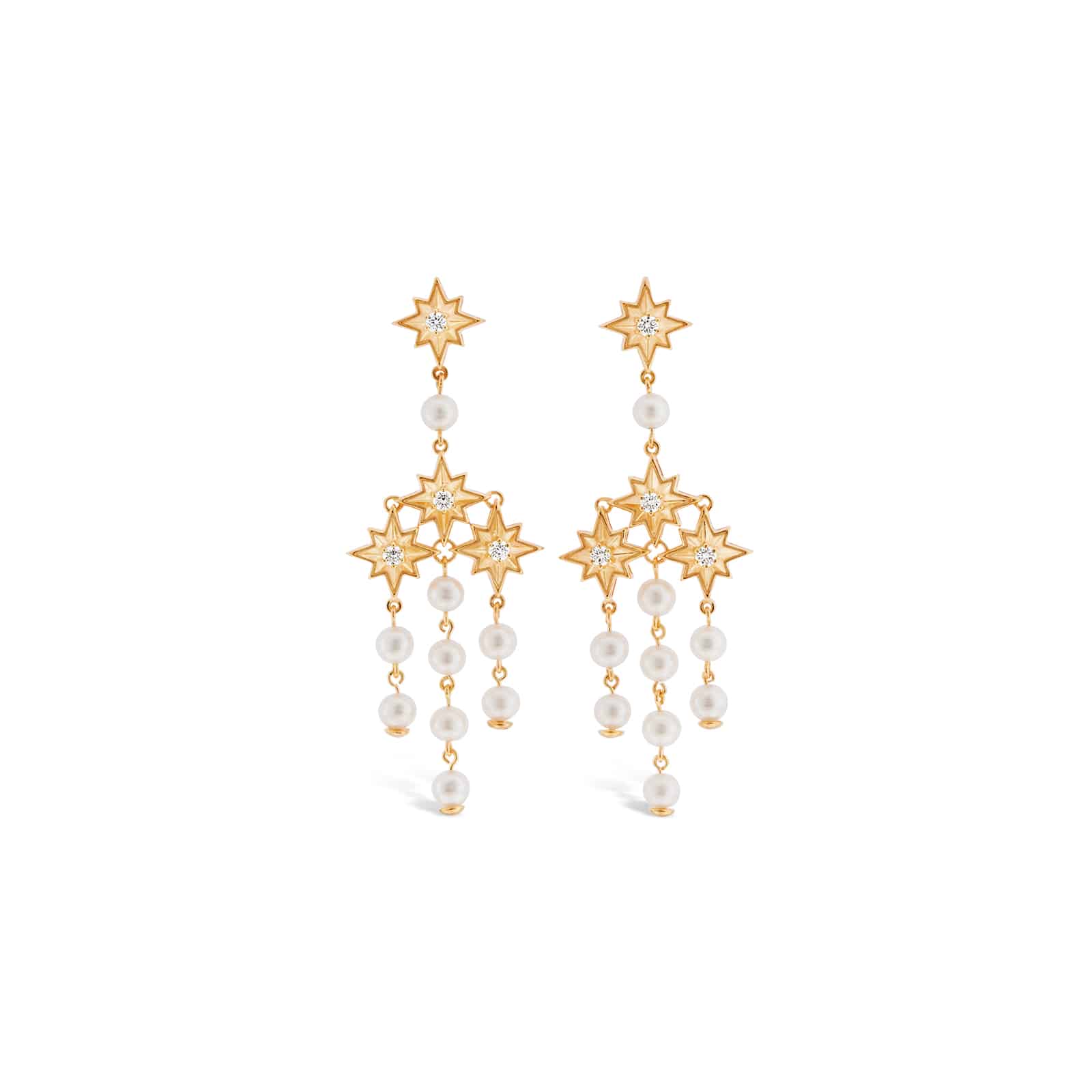 Shining Star Chandelier Earrings