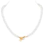 18K Flying Bird Pearl Necklace