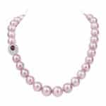 Anna Edison Pearl Necklace / Ruby