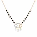 Cancer with Pearl Zodiac Mangalsutra (21 Jun - 22 Jul)