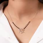Cancer with Pearl Zodiac Mangalsutra (21 Jun - 22 Jul)