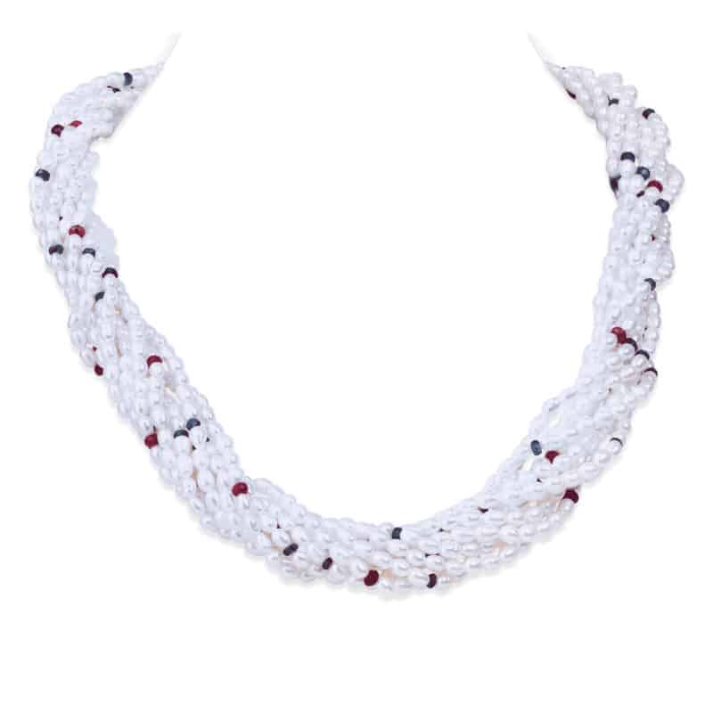 Donna Torsade Pearl Necklace