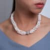 Donna Torsade Pearl Necklace