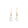 Emi Pearl & Diamond Earring Danglers