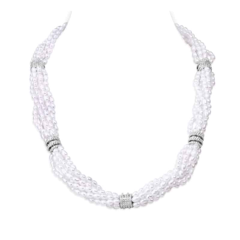 Emilia 5 Gedi Pearl Necklace