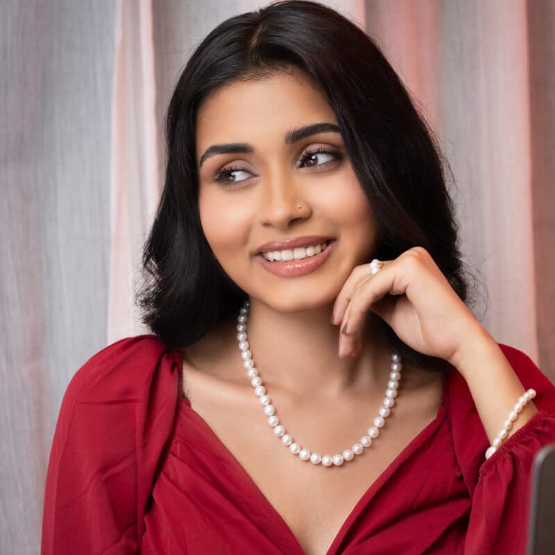 Jackie Freshwater Pearl Necklace