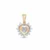 Luminous Diamond Heart Pendant