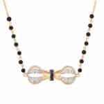 Vajra Blue Sapphire Mangalsutra