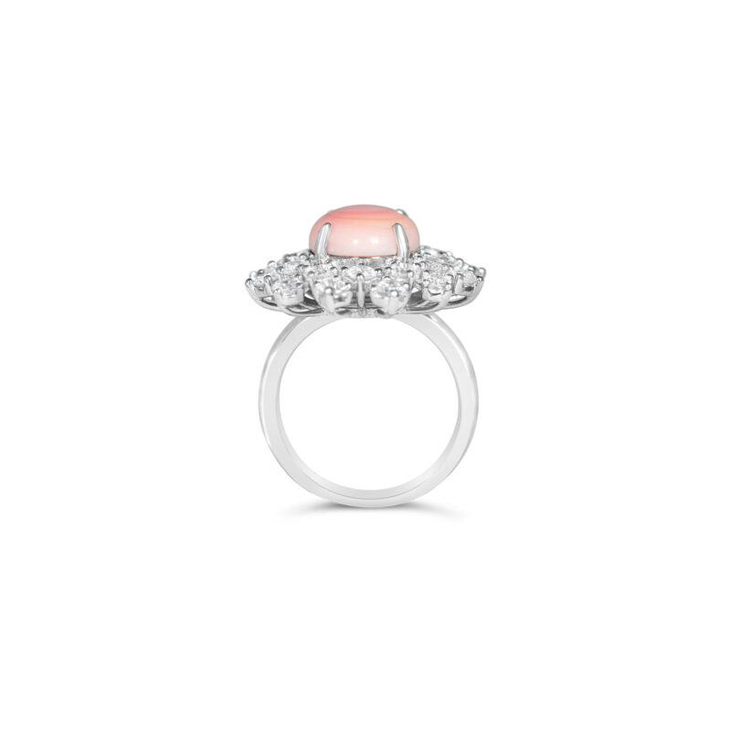 Elegant Radiant Silver Ring