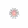 Elegant Radiant Silver Ring