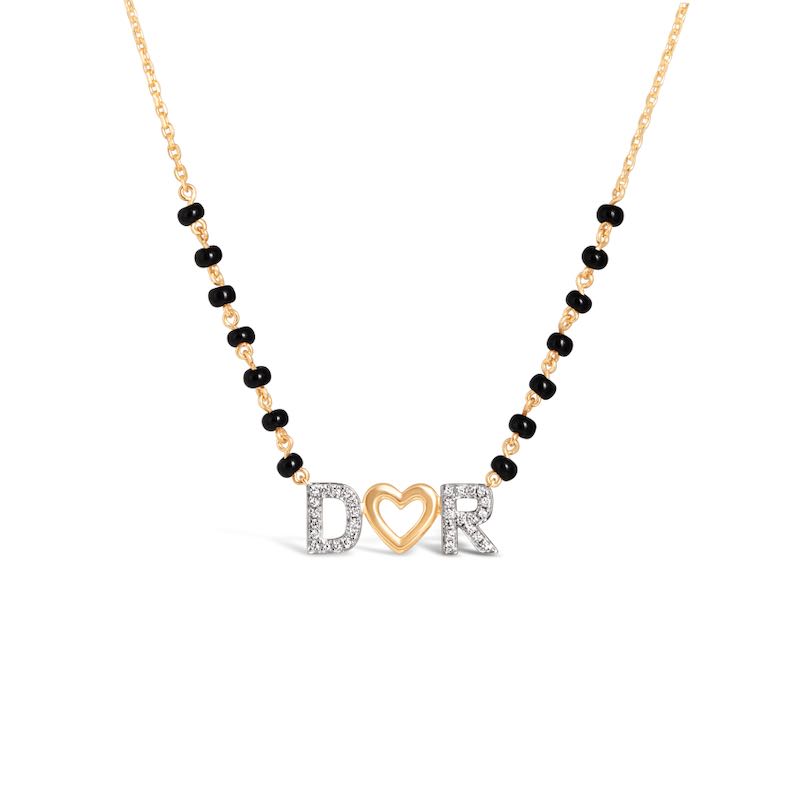 Letter Mangalsutra/ Customisable