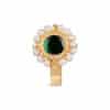 Aalia Green Nose Pin / Nath/ Fuli