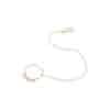 Aalia Nose Ring With Pearls Extender For Non-Pierced Nose