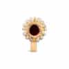 Aalia Red Nose pin / Nath/ Fuli
