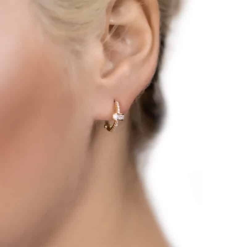 Amour Huggie Earrings