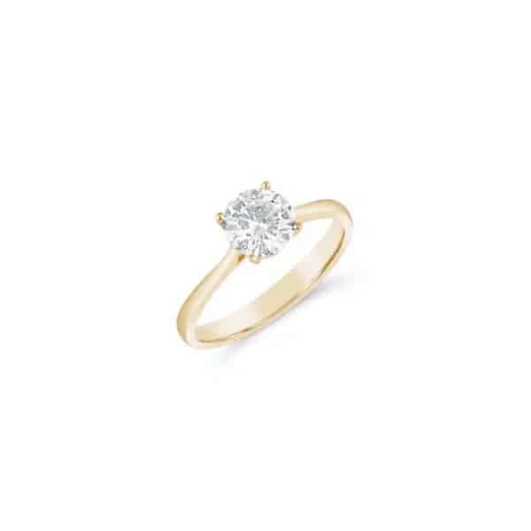Anita 4 Prong Solitaire Engagement Ring