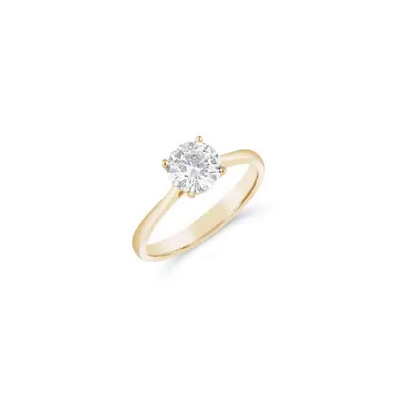 Anita 4 Prong Solitaire Engagement Ring