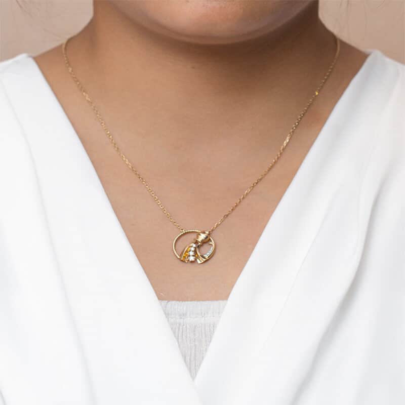 Aquarius Zodiac Necklace
