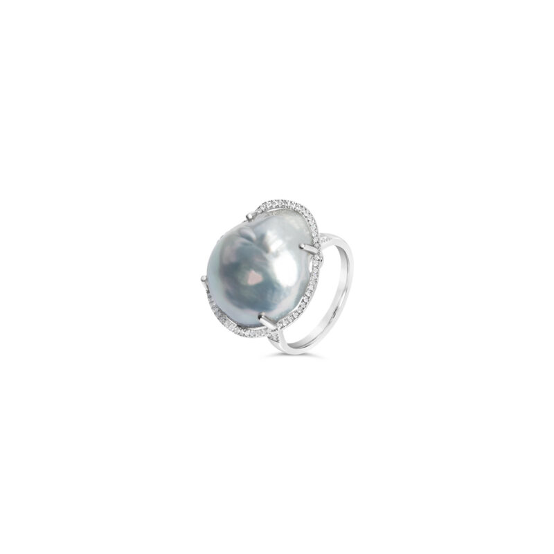 Baroque Queen Diamond Ring