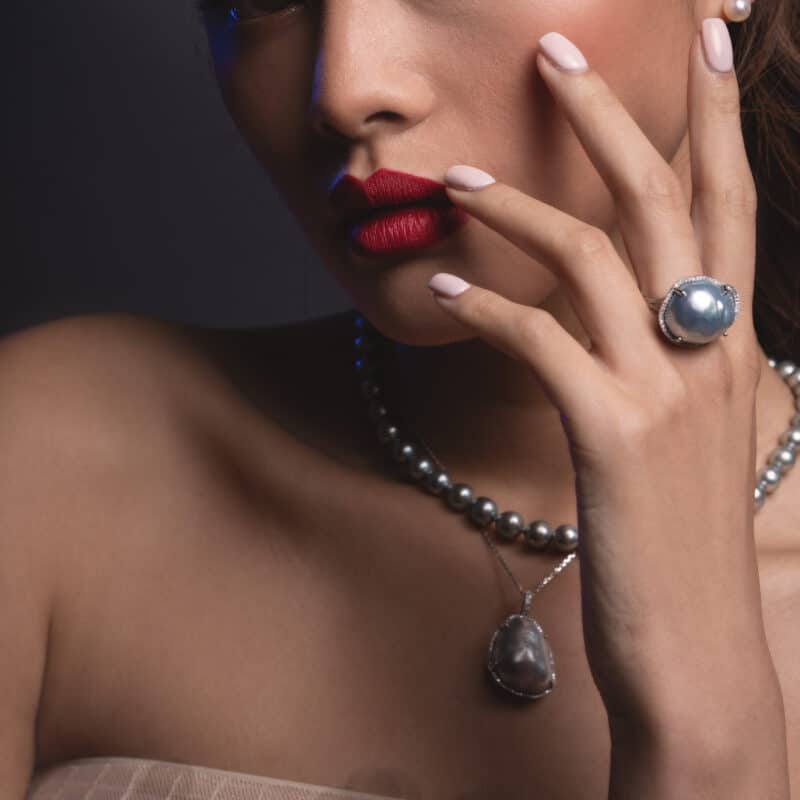 Baroque Queen Diamond Ring